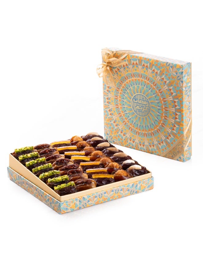 Bateel Ramadan Samaa Gift Set Medium Premium Filled Dates 665g - Image 1